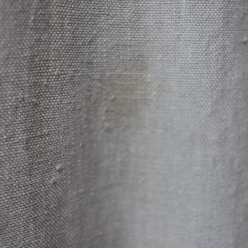 Eileen Fisher Tan Linen Shift Dress 100% Organic Linen Dress LG *stain - Picture 4 of 9